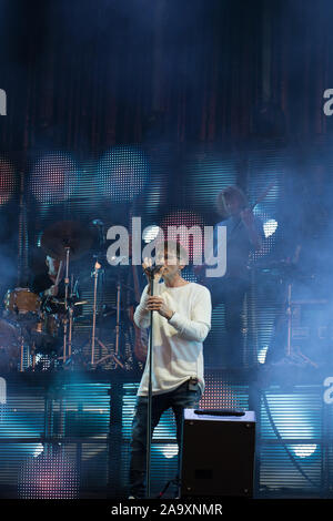 A-HA im Konzert Stockfoto