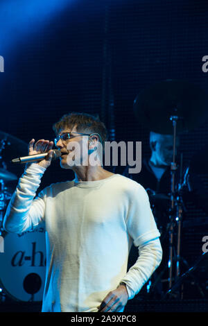 A-HA im Konzert Stockfoto