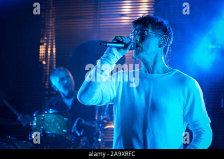 A-HA im Konzert Stockfoto