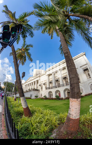 Mumbai Maharashtra Indien am 6. September 2019 die Asiatische Gesellschaft Mumbai State Central Library Rathaus Historische asiatische und europäische Bücher und Manuskripte ho Stockfoto