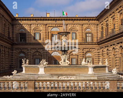 Palazzo Pitti in Florenz, Italien Stockfoto