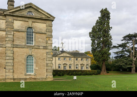 Compton Verney, ein Landhaus, das aus dem 18. Jahrhundert beherbergt heute eine preisgekrönte Art Gallery, Warwickshire, Großbritannien Stockfoto