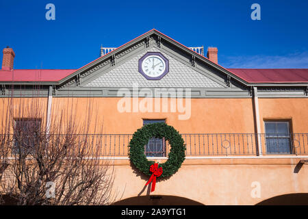 Alte Mission Church, Albuquerque, New Mexico. Stockfoto