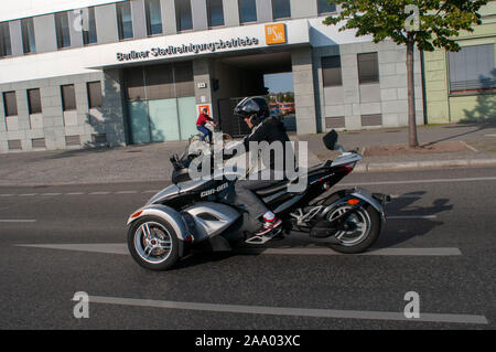 Can-Am Spyder RT 3rad Motorrad in Friedrichshain Kreuzberg Berlin, Deutschland, Europa Stockfoto