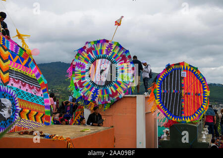 Allerheiligen in Santiago de Sacatepequez, Guatemala Stockfoto