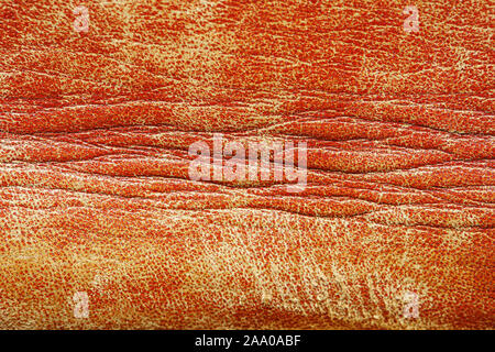Alte Leder Textur. Zusammenfassung Hintergrund Stockfoto