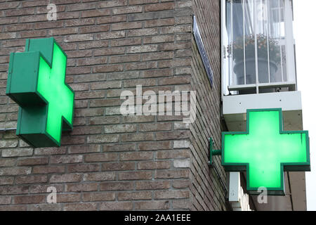 Alkmaar, Niederlande. 15 Sep, 2019. ALKMAAR, 15-11-2019, Lager, Nu.nl, Branche, Apotheke Kredit: Pro Schüsse/Alamy leben Nachrichten Stockfoto