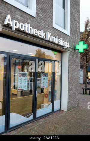 Alkmaar, Niederlande. 15 Sep, 2019. ALKMAAR, 15-11-2019, Lager, Nu.nl, Branche, Apotheke Kredit: Pro Schüsse/Alamy leben Nachrichten Stockfoto