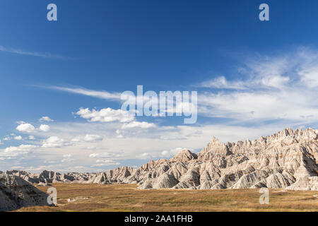 Badlands National Park, Herbst, South Dakota, USA, von Dominique Braud/Dembinsky Foto Assoc Stockfoto