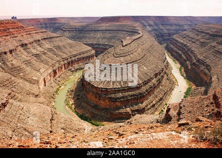 Goosenecks State Park, Utah Stockfoto