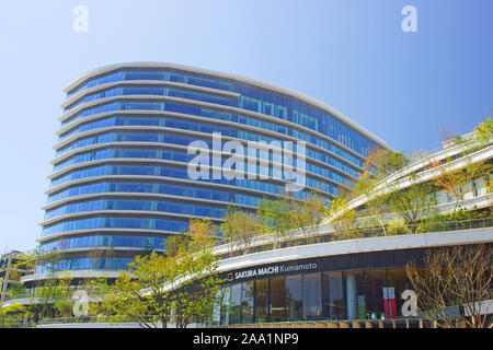 SAKURA MACHI Kumamoto, Präfektur Kumamoto, Japan Stockfoto