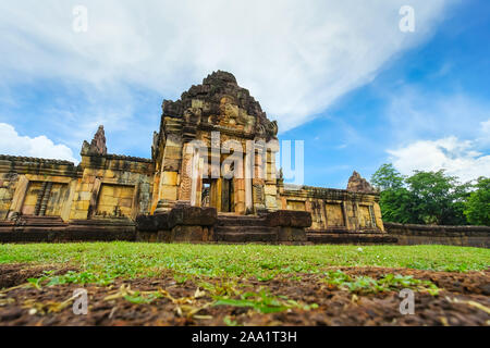 Prasat Muang Tam ist der alten Khmer Tempel in Prakhon Chai, Provinz Buri Ram, Thailand. Stockfoto