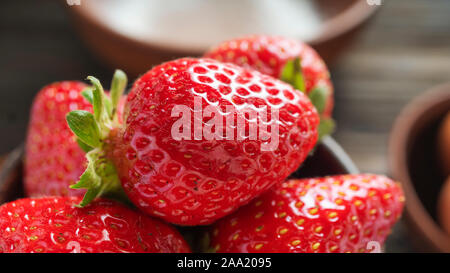 Strawberry Shortcake, Haferflocken, Blechkuchen, Blechkuchen, strawberry Cheesecake, Strawberry shortcakes, frische Erdbeeren Rezepte Stockfoto