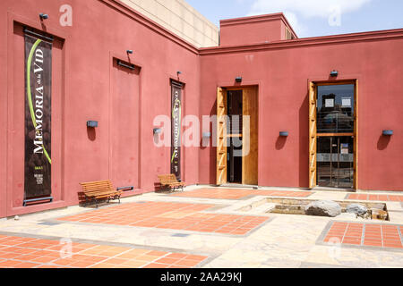 Museo de la Vid y El Vino (Rebe und Wein Museum) in Cafayate, Argentinien Stockfoto