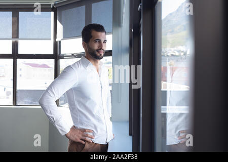 Business Professional bei der Arbeit Stockfoto