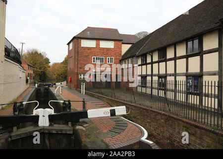 Die Komturei museum in Worcester city centre, Worcester, England, UK. Stockfoto