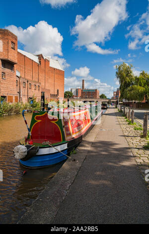 In der Nähe von Chester Stadtzentrum, Shropshire Union Canal, Chester, Cheshire, England, Großbritannien Stockfoto