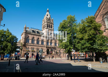 Chester Rathaus, Gothic Revival, Cheshire, England, Großbritannien Stockfoto