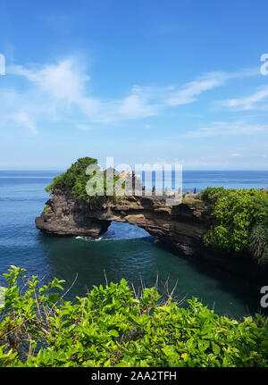 Pura Batu Bolong Tempel, Bali, Indonesien Stockfoto