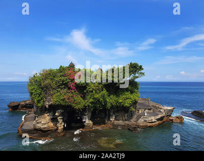 Tanah Lot Meerestempel, Bali, Indonesien Stockfoto