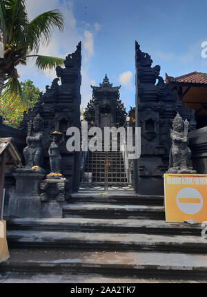 In der Nähe der Tempel Tanah Lot Meerestempel, Bali, Indonesien Stockfoto