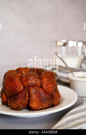 Hausgemachte Mini Monkey Brot, selektiven Fokus Stockfoto