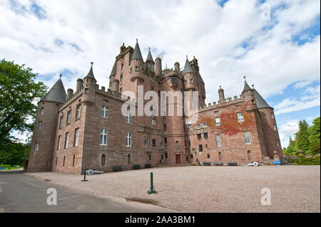 Glamis Castle. Perthshire, Schottland Stockfoto