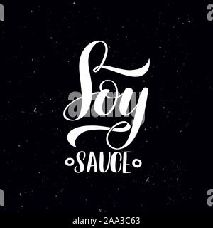 Handschriftliche Kalligraphie Text, Kreide auf einer Tafel Stock Vektor