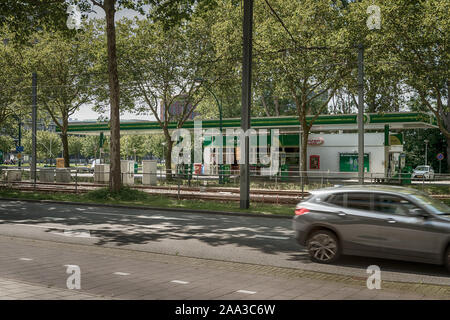 Amsterdam, Parnassusweg, Niederlande, 24.07.2019, BP-Tankstelle, zuidas, British Petroleum Stockfoto