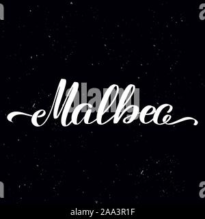 Handschriftliche Kalligraphie Text, Kreide auf einer Tafel Stock Vektor