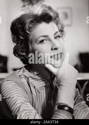 Doris Kirchner, österreichischen Fictitious character, Deutschland um 1959. Österreichische Schauspielerin Doris Kirchner, Deutschland um 1959. Stockfoto