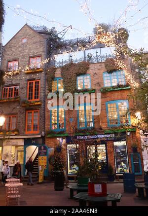 Neal's Yard an Weihnachten Stockfoto