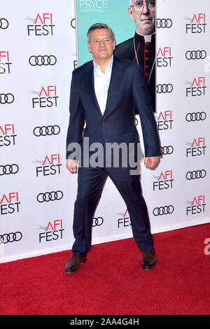 Los Angeles, USA. Nov, 2019 18. Ted Sarandos Teilnahme an "Die beiden Päpste Galavorstellung am AFI Fest 2019 in TCL Chinese Theatre am 18. November 2019 in Los Angeles, Kalifornien. Credit: Geisler-Fotopress GmbH/Alamy leben Nachrichten Stockfoto