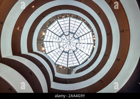 Solomon R. Guggenheim Museum, Manhattan, New York, USA Stockfoto