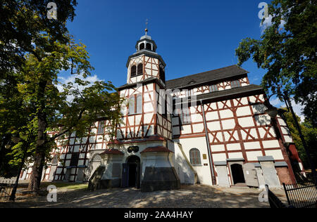 Die Kirche des Friedens in Jawor, einem UNESCO-Weltkulturerbe. Niederschlesien, Polen Stockfoto