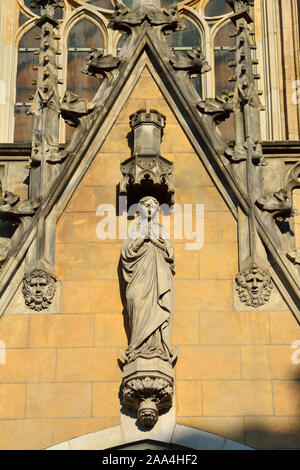 Die Kathedrale von St. Johannes der Täufer in Ostrow Tumski. Wroclaw, Polen Stockfoto