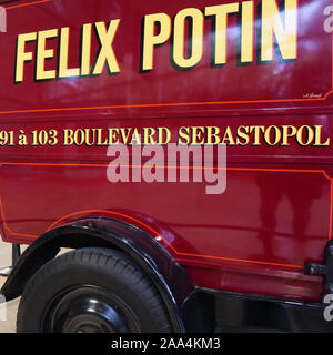 Vintage Felix Potin Lieferwagen, Frankreich Stockfoto