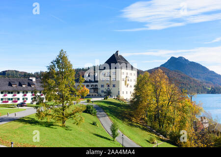 Hof bei Salzburg: Schloss Schloss Fuschl, Fuschlsee im Salzkammergut, Salzburg, Österreich Stockfoto