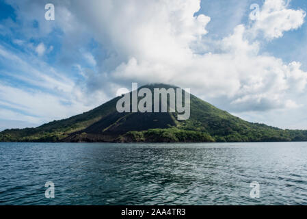 Gunung Api Vulkan, Banda Inseln, Sumatra, Indonesien Stockfoto