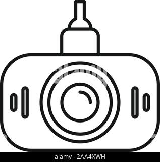 Hd dvr recorder Symbol. Umrisse HD DVR Recorder vektor Symbol für Web Design auf weißem Hintergrund Stock Vektor