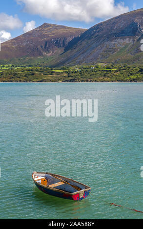 Trefor Strand auf der Halbinsel Lleyn in North Wales auf einem sonnigen Tag im September Stockfoto