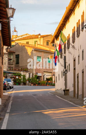 Hotel Casa Radda, Radda in Chianti, Toskana, Italien Stockfoto