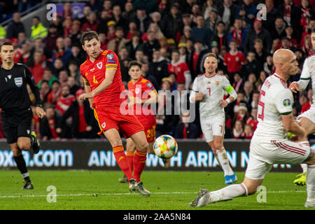 Cardiff, Großbritannien. 19. Nov 2019. Nähere Bestimmung an der Cardiff City Stadium. Quelle: Lewis Mitchell/Alamy leben Nachrichten Stockfoto