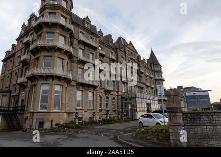 Das Grand Hotel Atlantic, Weston-Super-Mare, Somerset, Großbritannien Stockfoto