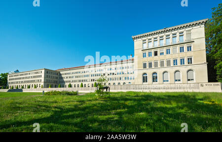 Schweiz, Genf, World Trade Organisation (WTO) Gebäude Stockfoto