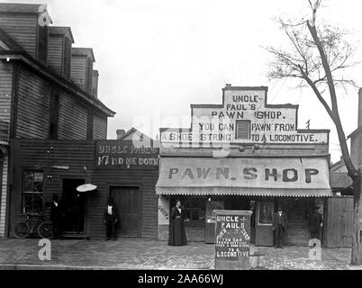 Onkel Paul's Pawn Shop, Augusta, Georgia c1900 Stockfoto