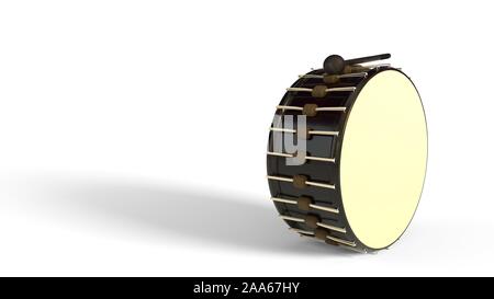 Ramadan Konzept drum, 3D-Rendering Stockfoto