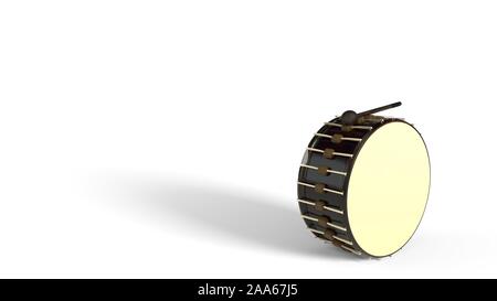 Ramadan Konzept drum, 3D-Rendering Stockfoto