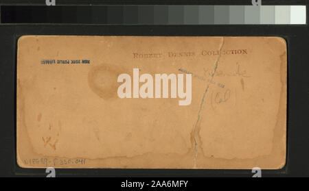 Große Bäume und Kabine, Mariposa Grove, Cal.; große Bäume und Kabine, Mariposa Grove, Cal. Stockfoto