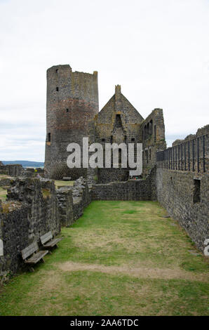 Münzenberg Burg, Wetteraukreis, Hessen, Deutschland, Europa Stockfoto